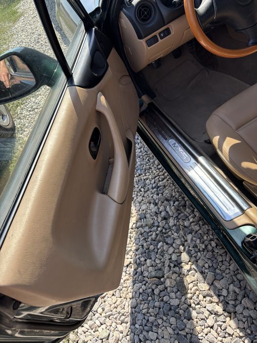 Interior Mazda Mx-5 NB volan mahon scaune piele crem / bej nuca schimbator fete usi