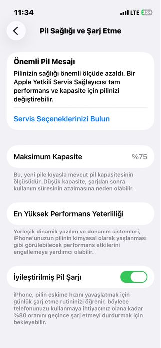 İphone 13 mini ideal holat da