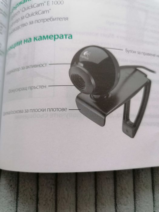 Продавам Уеб камера Logitech Quickcam E1000