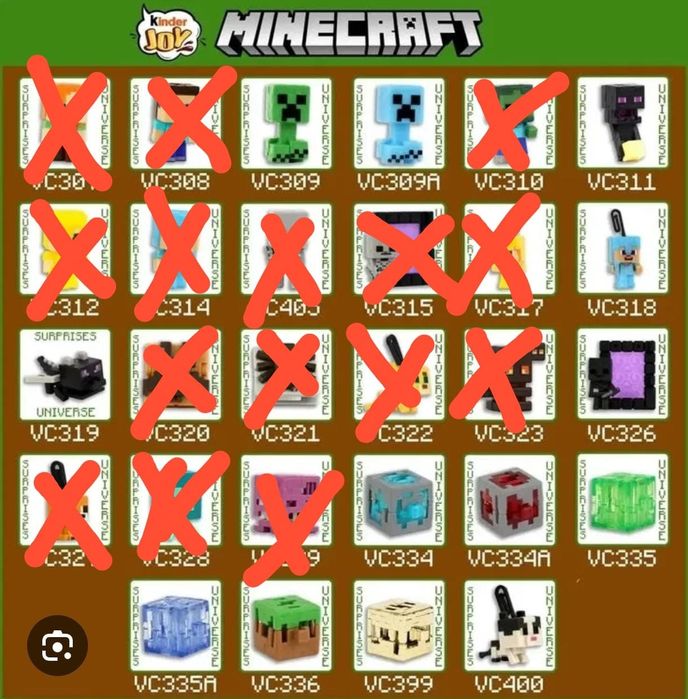 Обменяю фигурку Minecraf на фигурку