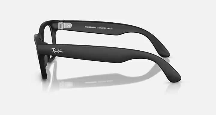 Ray-ban Meta Wayfarer Matte Black Polarized Gradient Graphite!