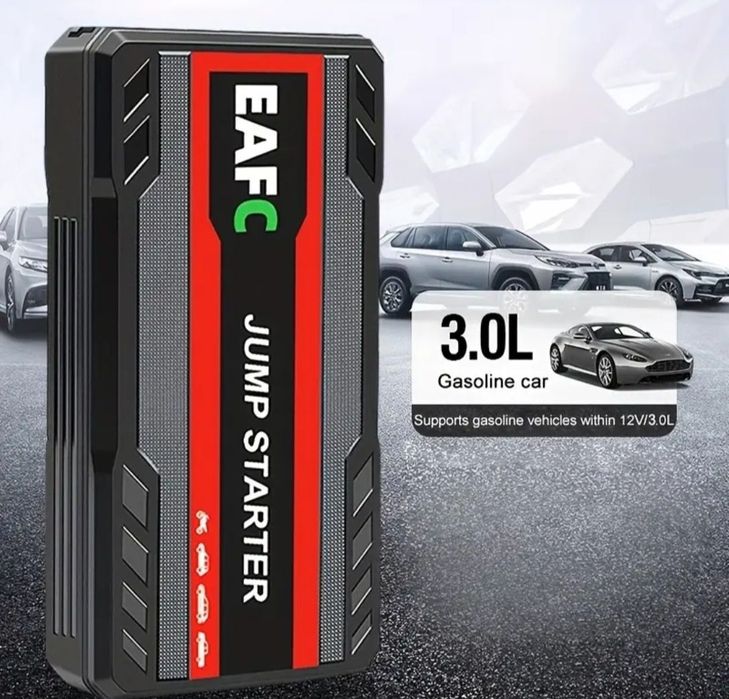 Jump Starter Pornire Auto / Robot pornire maxim 3litri diesel &benzina