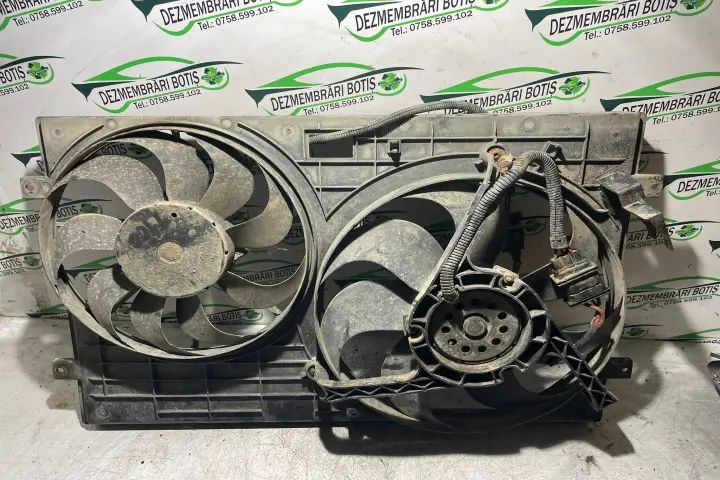 Electro ventilator radiator Nissan Almera 2002 1.5 MT (90 hp)