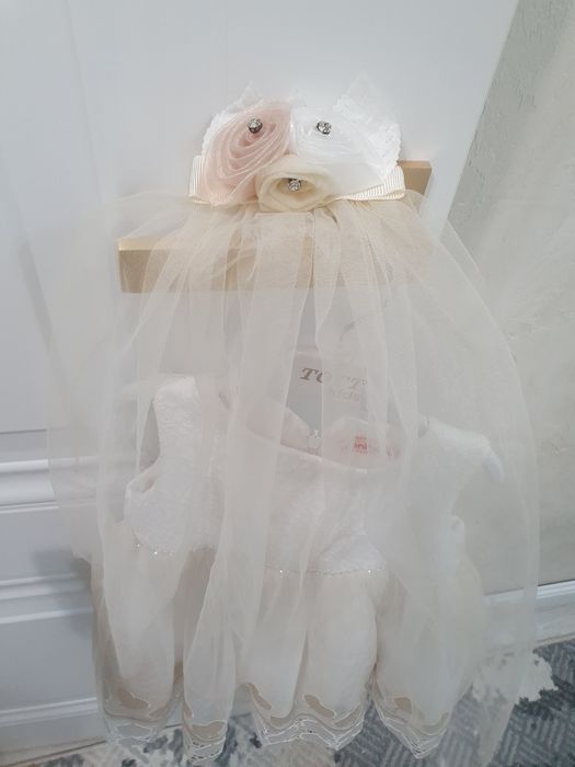 Платье 3 штуки Невеста для девочек  с фатой