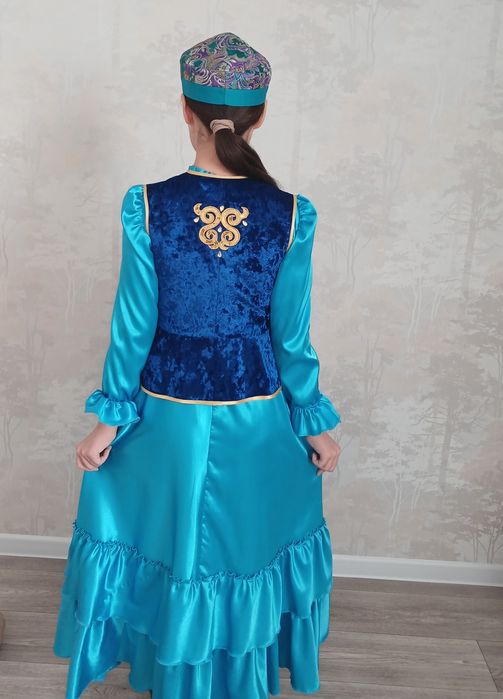 Праздничное платье к Наурызу для девочки 12-13  лет