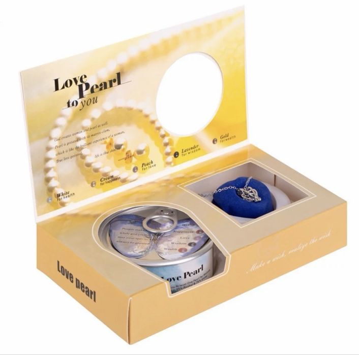 Perla dorintelor in scoica-cadou de neuitat