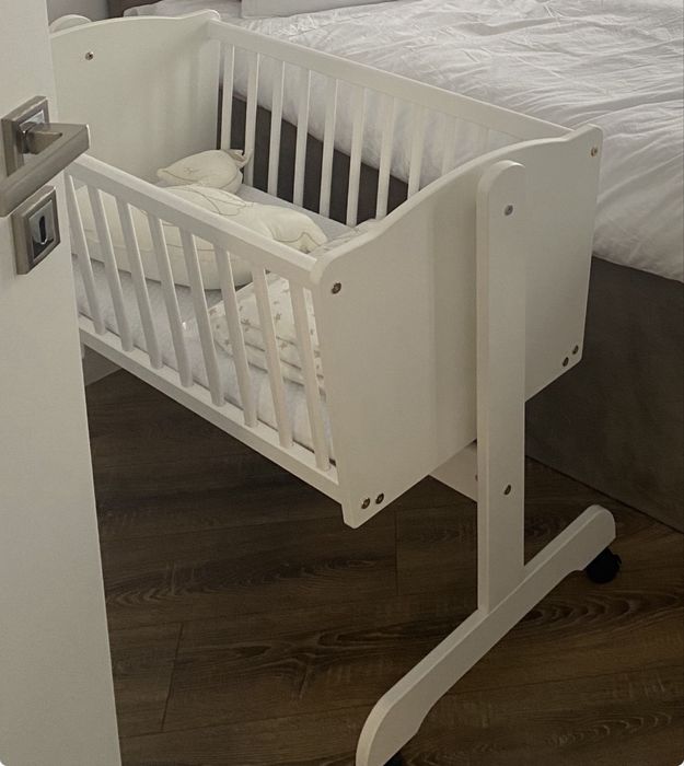 Aiko Sweet Dream Бебешко легло-люлка + матрак с кокосова вложка