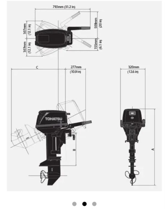 Tohatsu 9.8cp 2t 26kg!!!cel mai ușor motor NOU