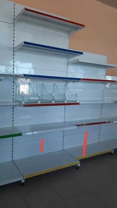 Торговые металлические стеллажи, экономпанели, хлебница, конфетницы