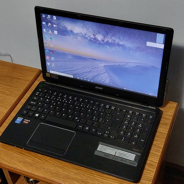 Laptop Acer I5 4200u 1.6Ghz/2,6Ghz, 8GB, 240GB, Radeon R7 M265 2GB, Win10 Office 2024