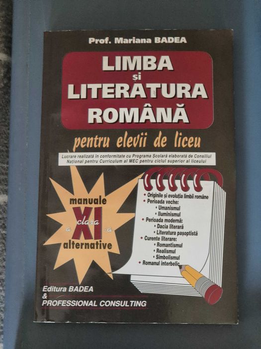 Ocazie ! Patru carti pt studiul limbii și literaturii române, liceu