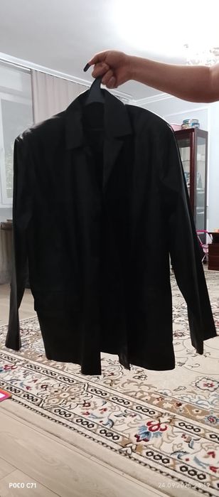 Кожаная куртка педжак