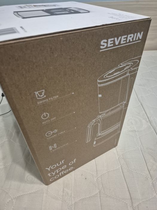 Кафемашина Severin КA 9575, 1000 W, бежава/бяла