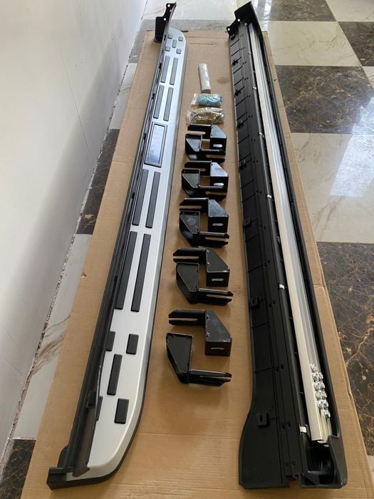 Подножки на Hyundai Santa Fe