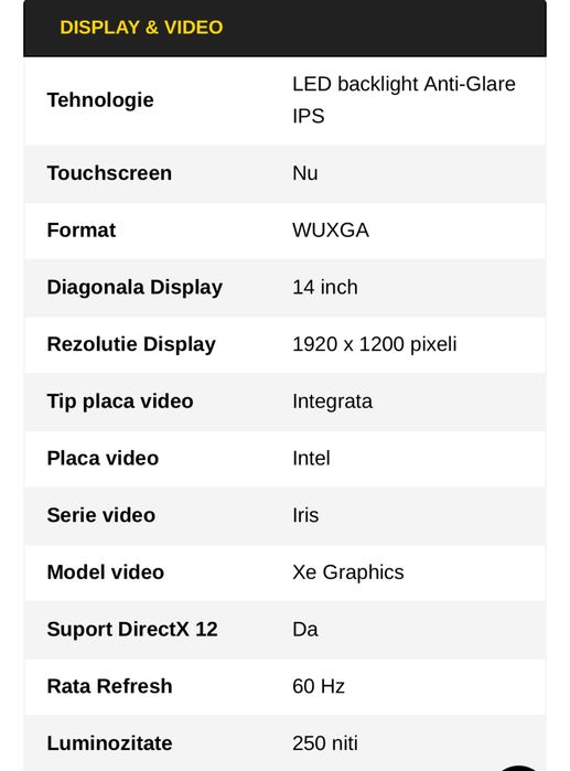 Vând laptop HP EliteBook 840 G9 Notebook PC