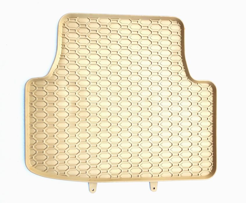 Covorașe cauciuc bej/crem Passat B8/Octavia 3/Audi A3 8V