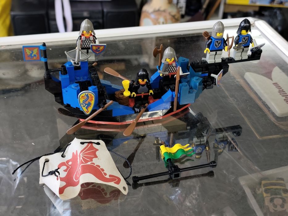 Лего 6057 lego Sea Serpent 1992 Black knights