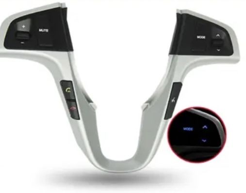 Мультируль. Кнопки на руль Kia Rio Hyundai Accent Solaris