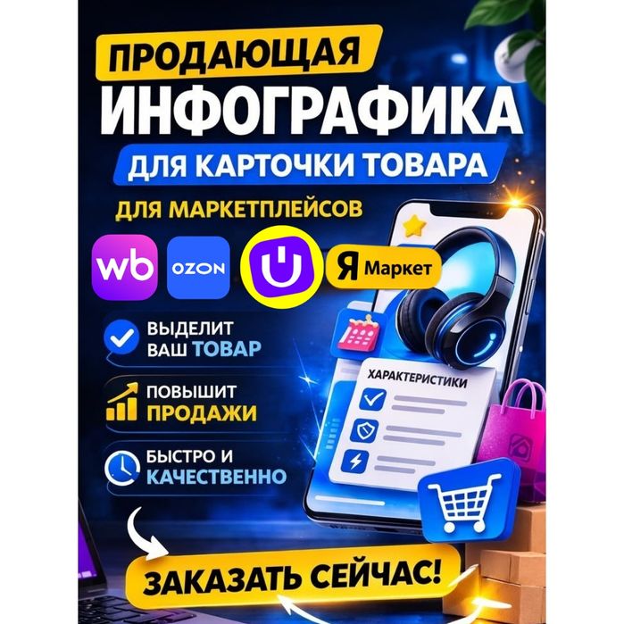 Инфографика для маркетплейсов