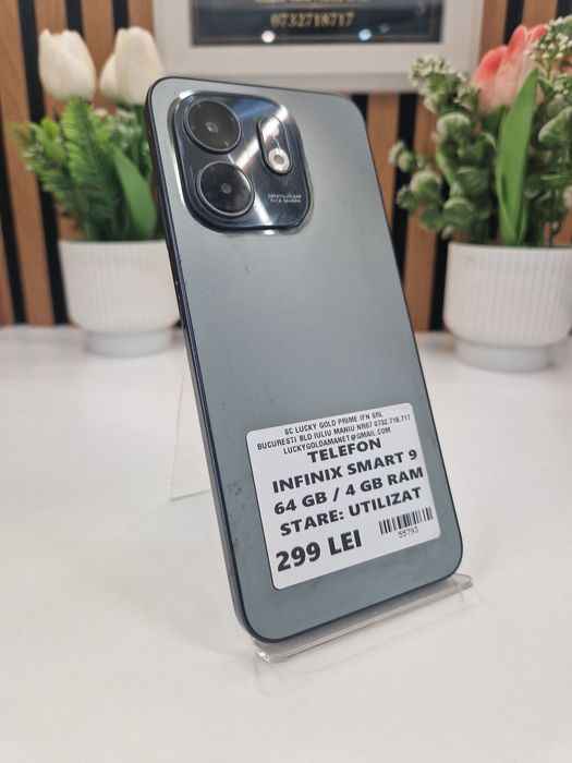 Infinix Smart 9 64GB / 4GB RAM Garanție! #55793