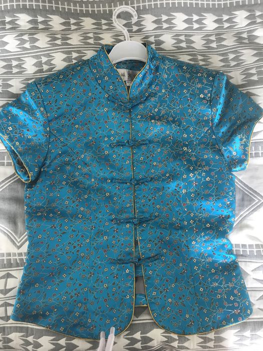 Блузка в китайском стиле