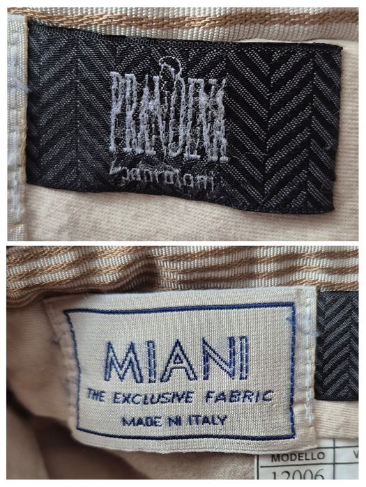 Pantaloni groși Prandina & Co. x Miani, bumbac dens, Drop 6 - 50