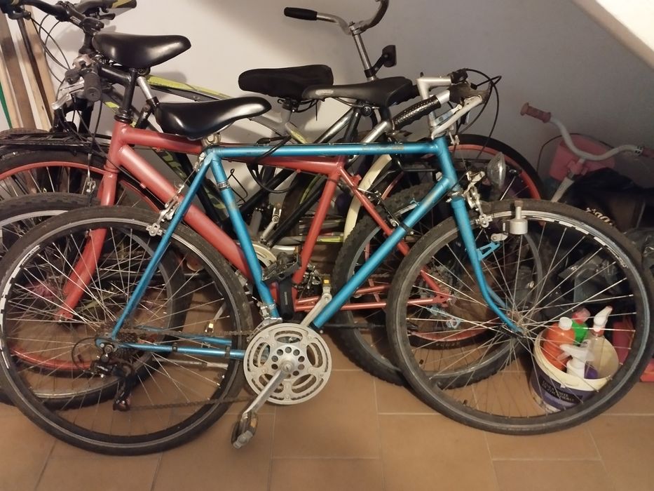 Biciclete montenbike și semicursiera