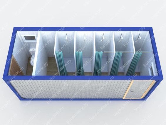 Контейнер туалет | Контейнер душ