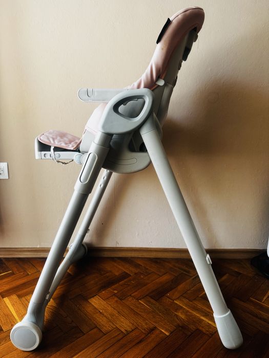 Cangaroo Детски стол за хранене I Eat розов