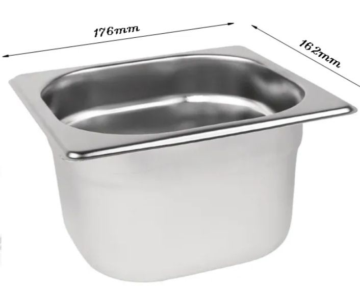 гастронорми GN 1/6 размер 176*162 мм