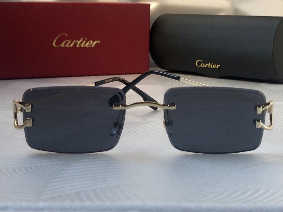 Мъжки слънчеви очила правоъгълни черни дамски унисекс