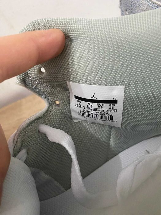 Air Jordan 1 Blue 39