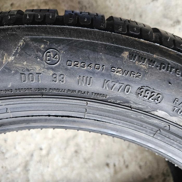 1 Нова зимна гума 225/50R17 Pirelli Sottozero winter210 serie II * RunFlat 94H M+S 3PMSF с борд