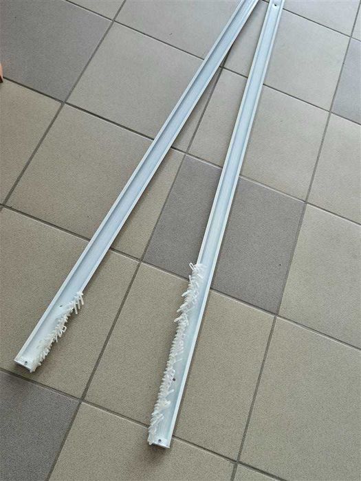 КОРНИЗ за пердета метален за таван 250см.15лв 150см.10лв ДВОЙНА РЕЛСА