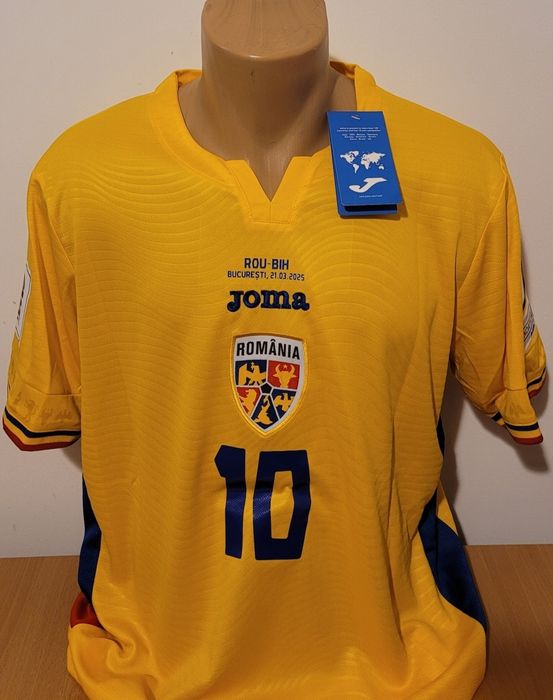 Tricou Stanciu Romania nationala 2025 CM2026 fotbal colectie cadou