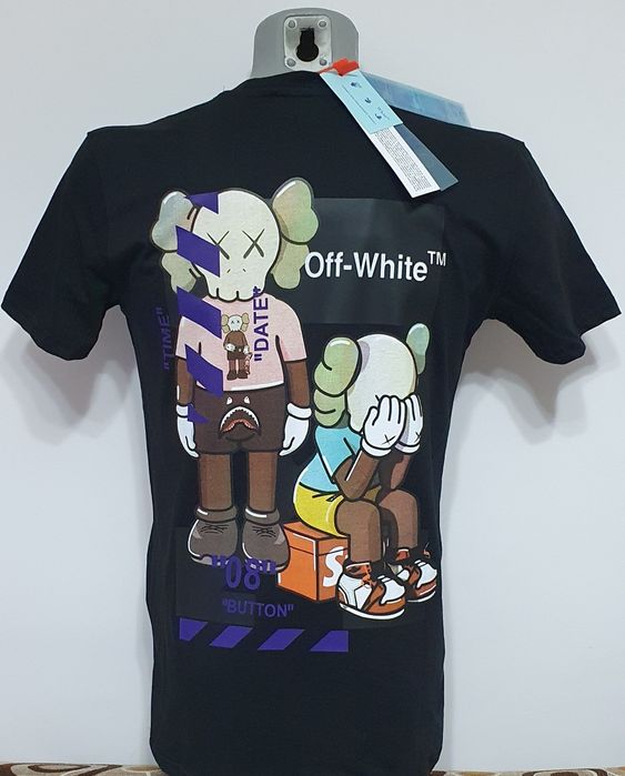 Tricou Off-White calitate Premium 100%Bumbac