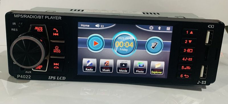 Радио за Автомобил 4.3 Bluetooth 2USB порт Дистанционно -А- 3475