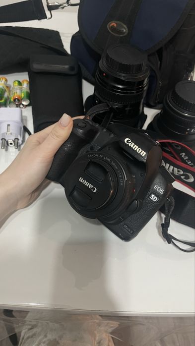 Canon 5D mark II с обьективами