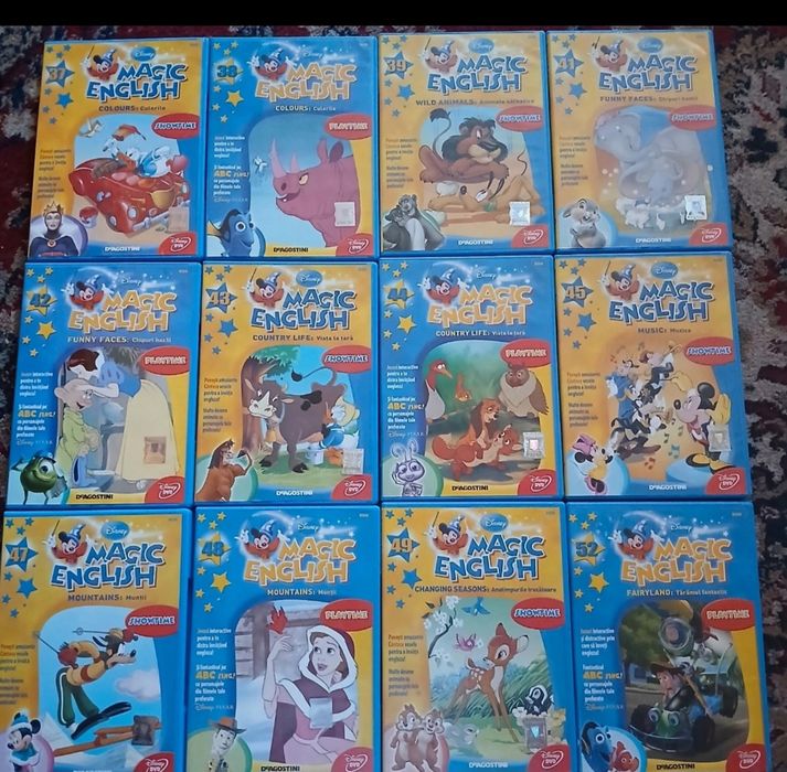 DVD cu lecții în engleză