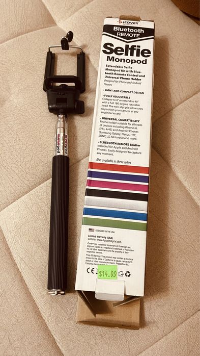 Селфи палка, монопод. Новый