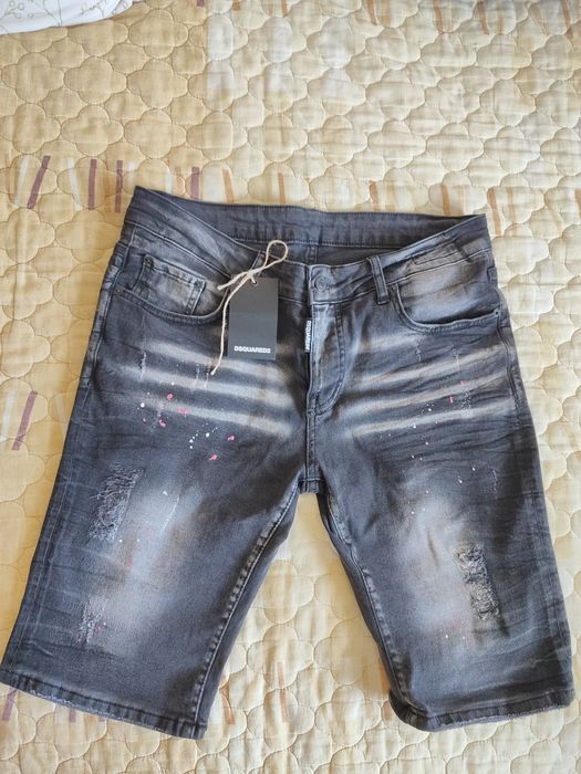 Оригинални мъжки къси дънки DSQUARED2