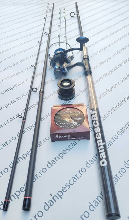 SET FEEDER Lanseta HARRIER 3,60m 120gr+Mulineta Saimino KDT4000+ fir