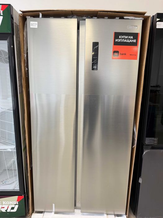 Двукрилен хладилник Side-by-Side Midea MDRS710FGD46 – No Frost, Inverter (ИНОКС)