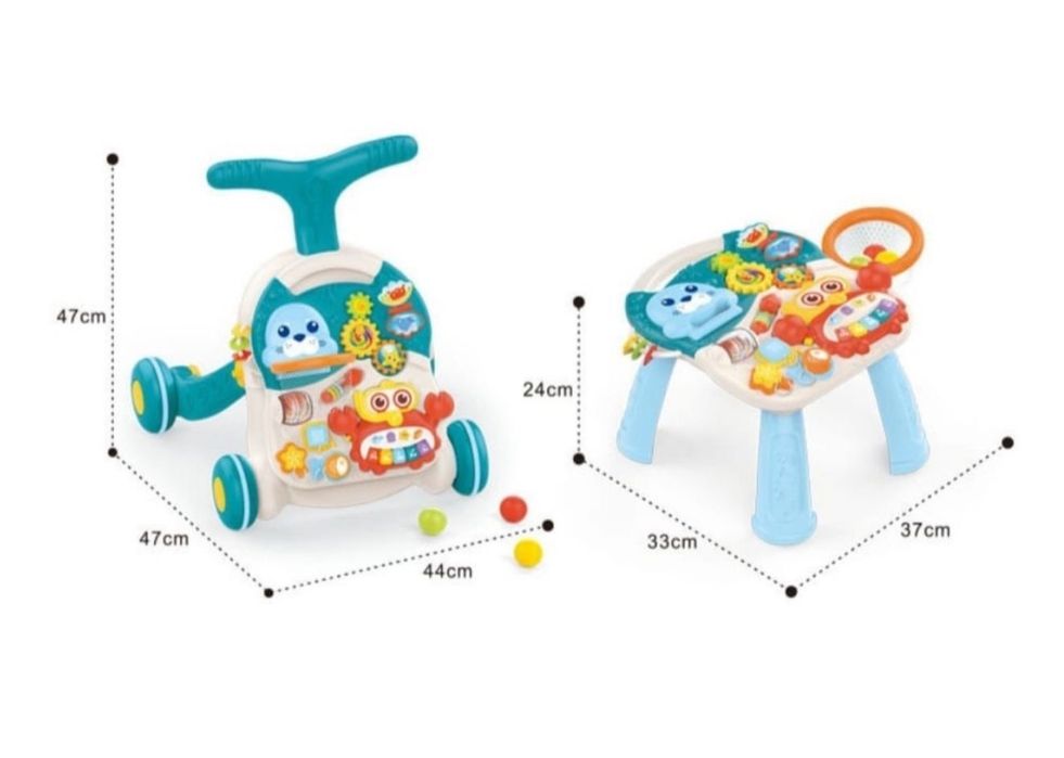 Продам ходунки-каталка(столик)2в1