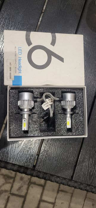 LED Headlight H7 48W 6000K – Set faruri auto, ca noi!