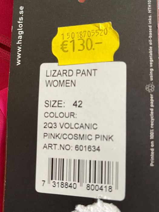 Pantloni drumetie Haglöfs Lizard