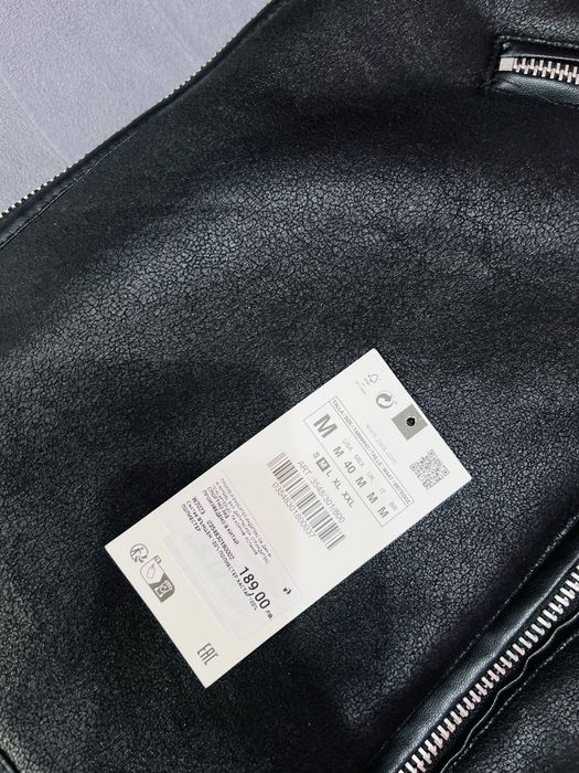 Zara двойно кожено яке