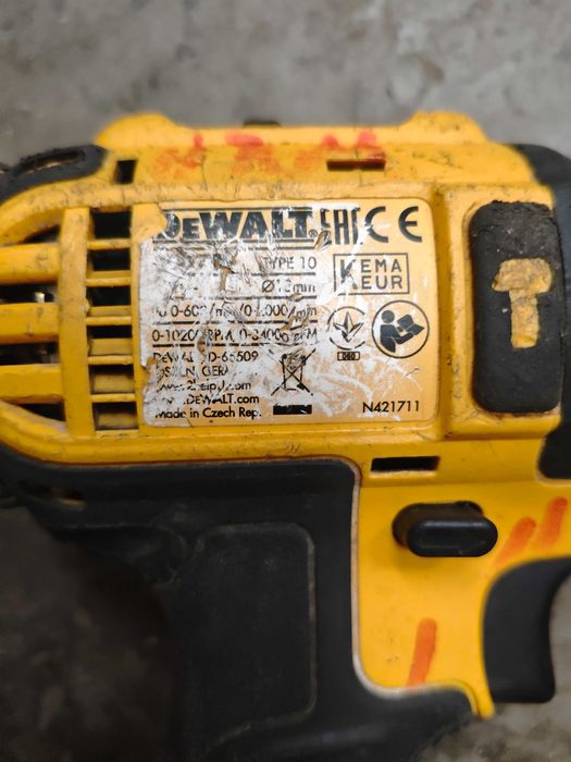 DeWalt 18v винтоверт