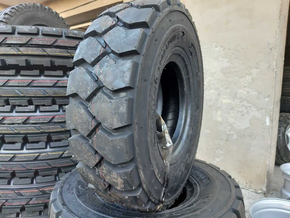 Anvelope noi de stivuitor cu camera 6.00-9 12PR livrare