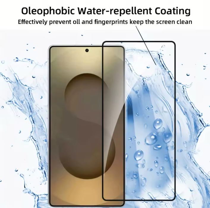 Folie sticla FULL Glue pt Samsung Galaxy S25 / S25 Plus / S25 Ultra 5G